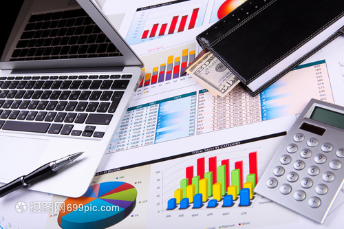表格上的财务论文图表