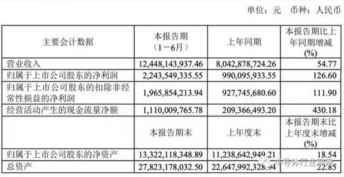 国内半导体企业上半年财报亮眼，营收普遍实现三位数增长